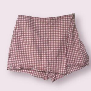 ⭐️ Plaid Gingham Boho Minimalist Modern College Hipster Hippie Chic Skirt Skort